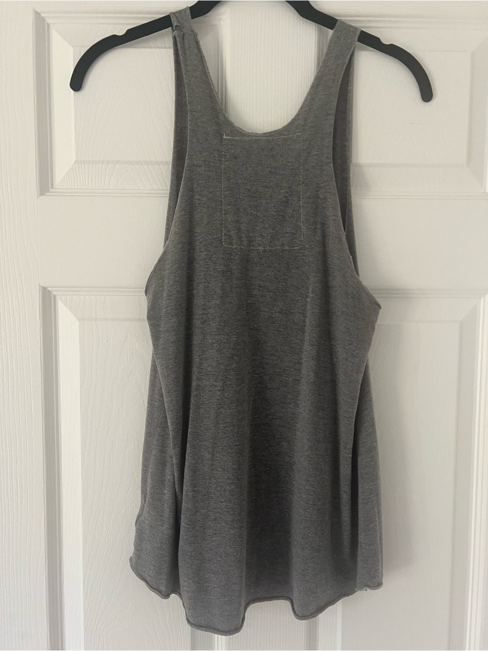 Aviator Nation Grey Tank Top with Retro Austin, Texas Logo - Picture 3 of 6